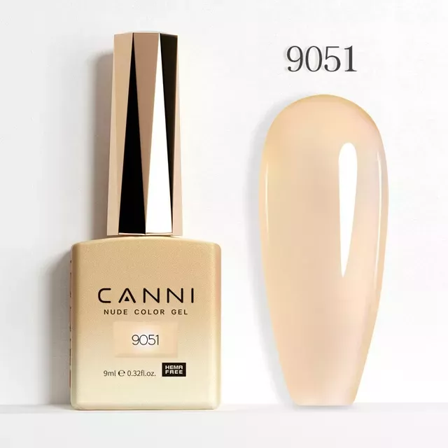CANNI HEMA FREE UV/LED gél lakk 9ml No.9051