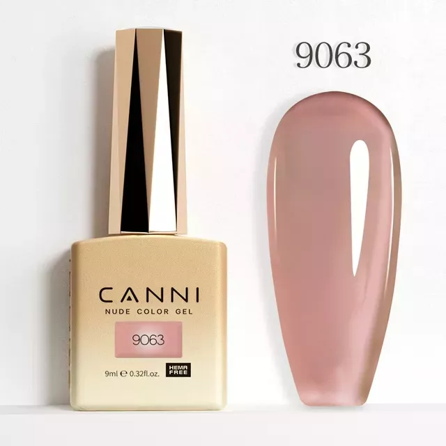 CANNI HEMA FREE UV/LED gél lakk 9ml No.9063