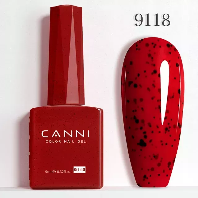 CANNI HEMA FREE UV/LED gél lakk 9ml No.9118