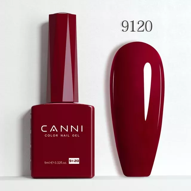CANNI HEMA FREE UV/LED gél lakk 9ml No.9120(Glassy Effect)