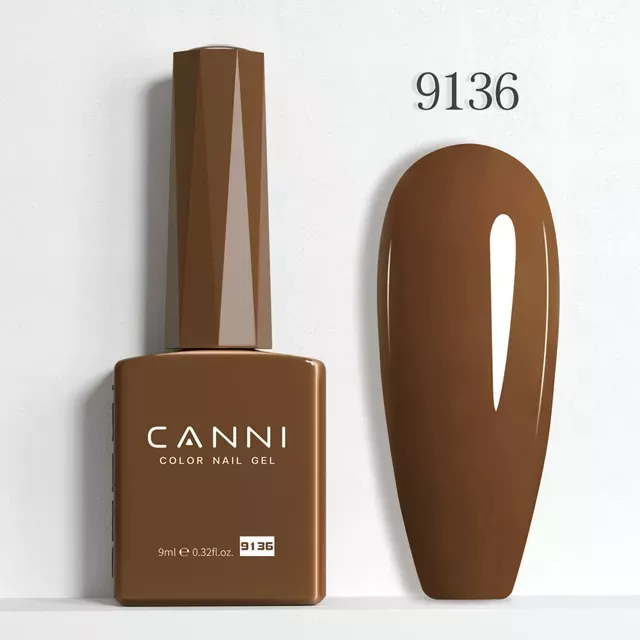 CANNI HEMA FREE UV/LED gél lakk 9ml No.9136