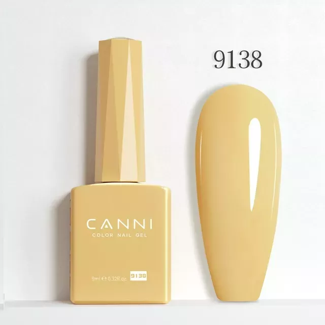 CANNI HEMA FREE UV/LED gél lakk 9ml No.9138