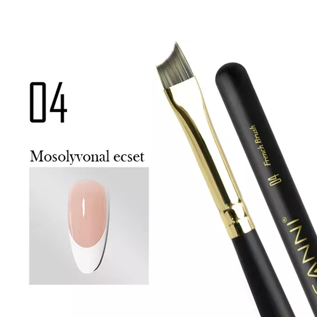 CANNI Prémium ecset No.04 - Francia mosolyvonalecset