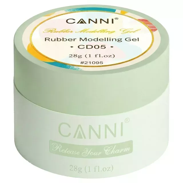 CANNI Rubber Modelling Gel 28g - Gyurmazselé Clear