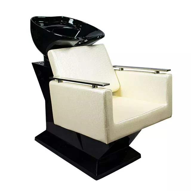 CODA'S Beauty Fejmosó E18025 Fekete porcelán-Fekete test-Bézs szék 25