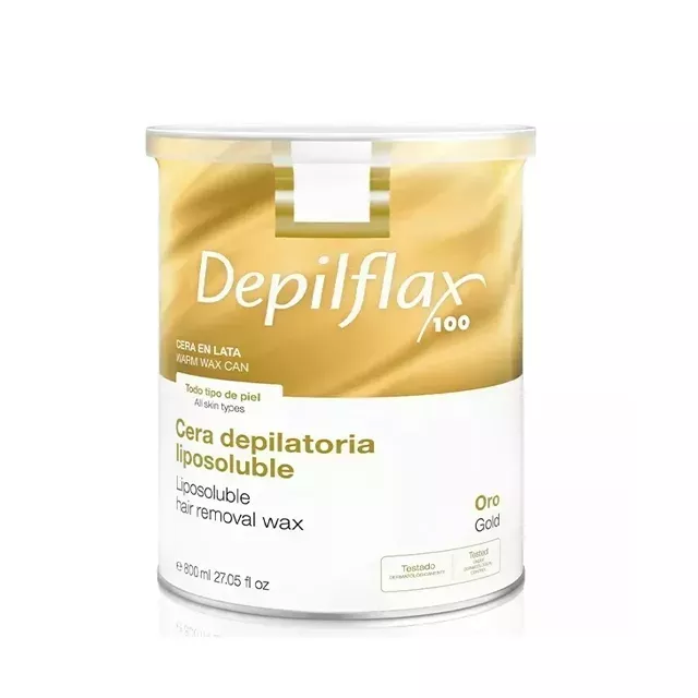 Depilflax Gyanta konzerv 800ml Arany D100