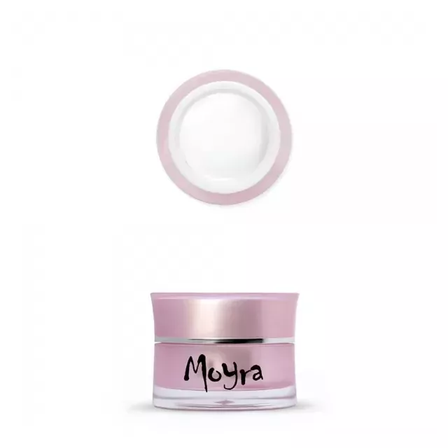 Moyra UV körömépítő zselé 15g Souffle white
