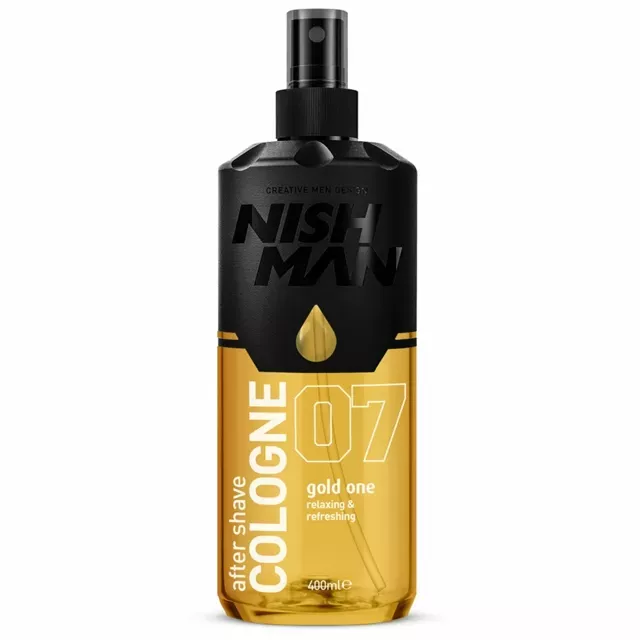 Nish Man After Shave Cologne Gold One 400ml
