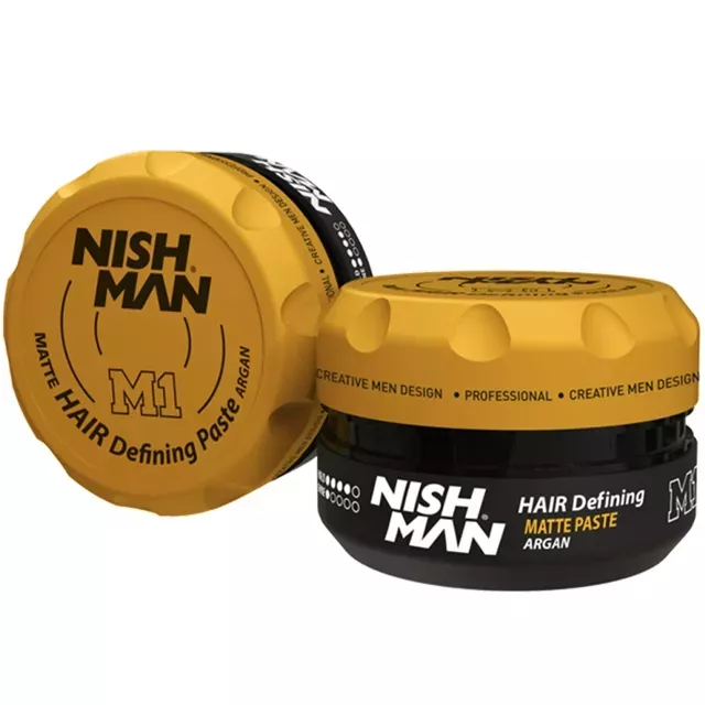 Nish Man M1 Matte Hair Defining Paste Argan 100ml