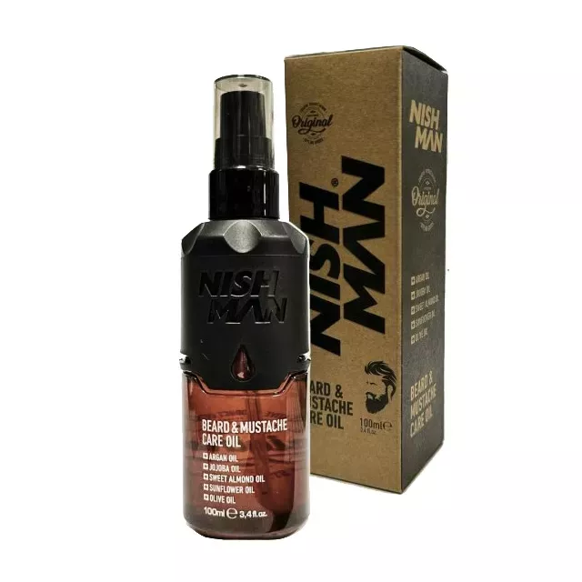 Nish Man Szakáll és Bajusz Ápoló Olaj 100ml
