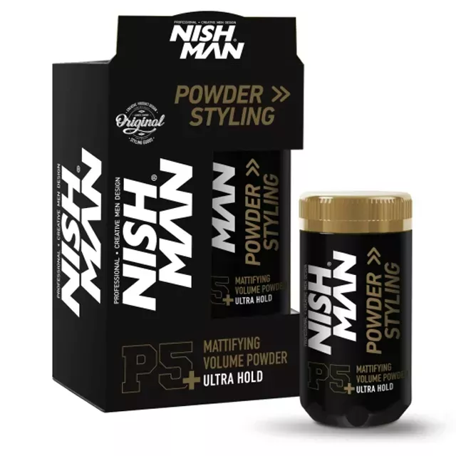 Nish Man Ultra Hold Hair Styling Powder hajpor 20g