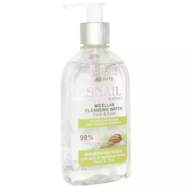 VICTORIA SNAIL Micellás Víz Csiganyál Kivonattal 200ml