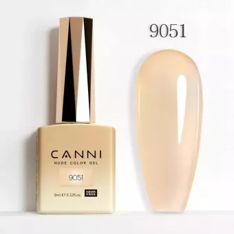 CANNI HEMA FREE UV/LED gél lakk 9ml No.9051