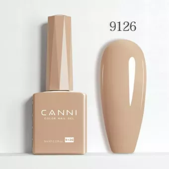 CANNI HEMA FREE UV/LED gél lakk 9ml No.9126
