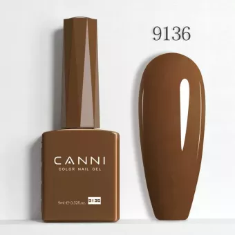 CANNI HEMA FREE UV/LED gél lakk 9ml No.9136
