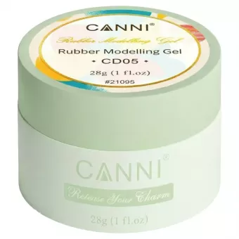 CANNI Rubber Modelling Gel 28g - Gyurmazselé Clear