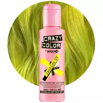 Crazy Color színező 100ml Caution Neon Yellow No.77