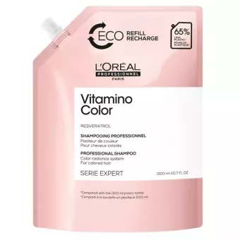 L'Oréal Série Expert Vitamino Color Színvédő Sampon Festett Hajra 1500ml Refill