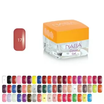 NABA colour gel 17 - 3,5ml Mallow Pink NA612011.017