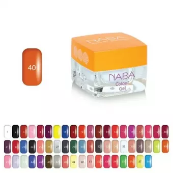NABA colour gel 40 - 3,5ml Vivid Orange NA612011.040
