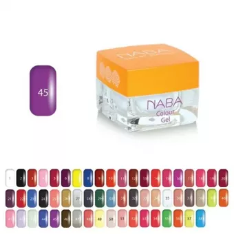 NABA colour gel 45 - 3,5ml Dark Purple  NA612011.045