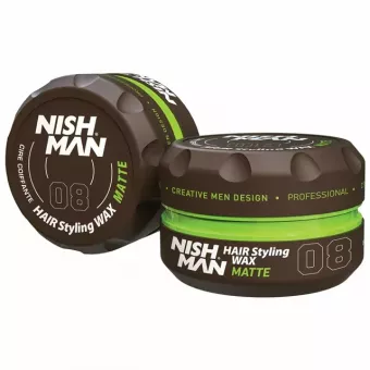 Nish Man 08 Matte Hajwax 150ml