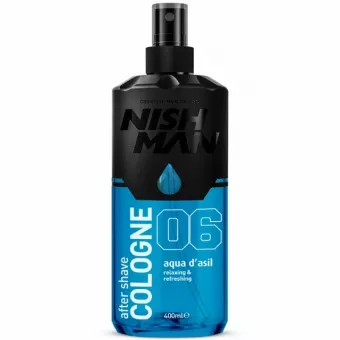 Nish Man After Shave Cologne, Aqua D'asil 400ml
