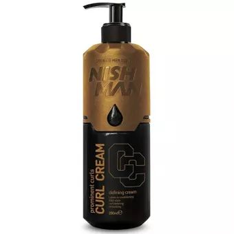 Nish Man Curl Cream hajgöndörítő krém - 200 ml