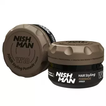 Nish Man Hair Styling Wax W10 - 100 ml
