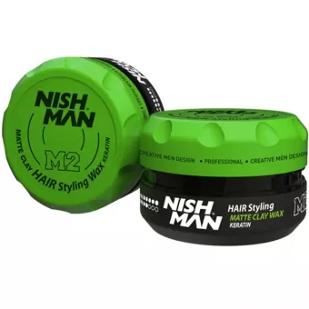 Nish Man M2 Matte Clay Keratin 100ml