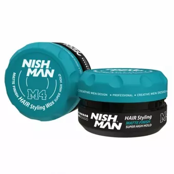 Nish Man M4 Matte Finish Hajwax 100ml