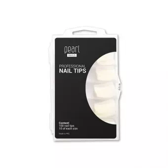 Pearl Nails Tip Box Classic Natur 100db