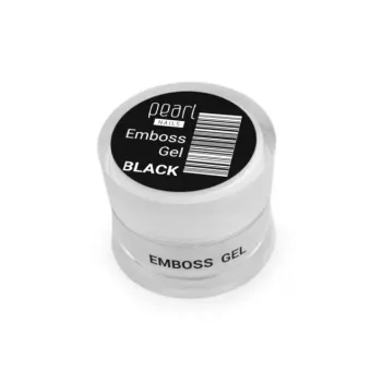 Pearl Nails Zselé Emboss 5ml Black
