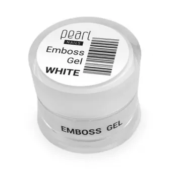 Pearl Nails Zselé Emboss 5ml White