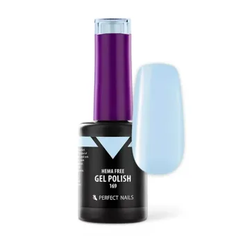 Perfect Nails HEMA FREE Gél Lakk 169 Frosty Blue 8ml