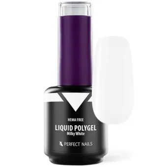 Perfect Nails Liquid Polygel - Milky White 15ml