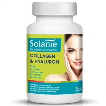 Solanie Collagen & Hyaluron Étrend-kiegészítő Filmtabletta 30db SO27001