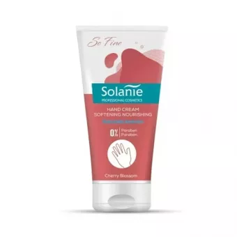 Solanie So Fine Puhító és tápláló kézkrém cseresznyevirág illattal 50ml SO23018