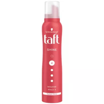 Taft Hajhab Shine 10 Karátos Fény Hajrögízőhab 4-es 200ml