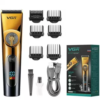 VGR Prof. Hajvágógép vízálló-IPX6 Cordless Hair Clipper For Men V-663