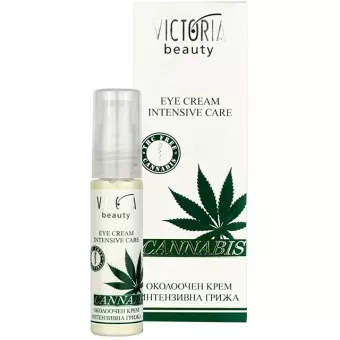 VICTORIA CANNABIS Szemkontúrkrém-Intenzív ápolás kendermag kivonat 30ml