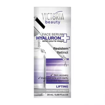 VICTORIA HYALURON+ Szérum-Lifting-Resistem növényi őssejt és Retinol 20ml