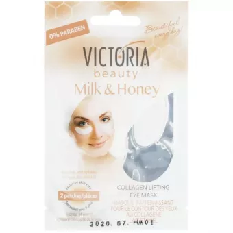 VICTORIA Milk & Honey - Kollagén Szemmaszk - Tej & Méz 12g
