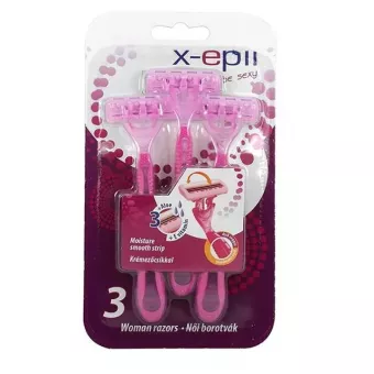 X-EPIL Női borotva eldobható 3db-os XE9235