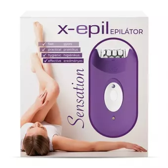 X-EPIL Sensation Epilátor 18 csipeszes XE9500