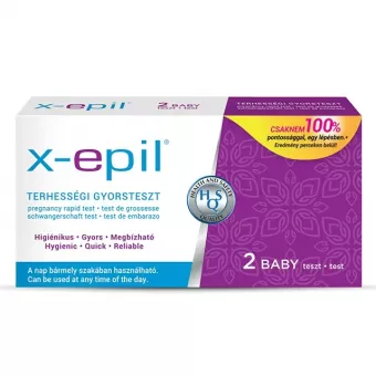 X-EPIL Terhességi gyorsteszt 2db XE9401