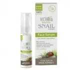 VICTORIA SNAIL Szérum Intenzív Öregedésgátló,Csiganyál& Aloe kivonat+Uborka 30ml