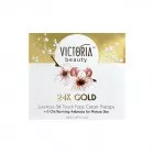 VICTORIA 24K GOLD Arckrém Öregedésgátló – 6 Olaj Komplex és Ambrózia 50ml