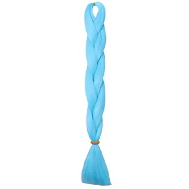 CODA'S Hair Jumbo Braid Műhaj 120cm, 80gr Baby Blue