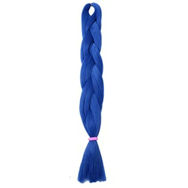 CODA'S Hair Jumbo Braid Műhaj 120cm, 80gr Éjkék